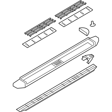 Ford 8C3Z-16450-AG Running Board