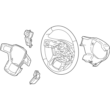 Ford LC3Z-3600-FE Steering Wheel