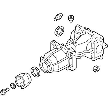 Lincoln GD97-4000-BA Differential Assembly