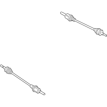 Lincoln G3GZ-4K138-A Axle Assembly