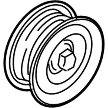 Mercury 6E5Z-6C348-A Idler Pulley