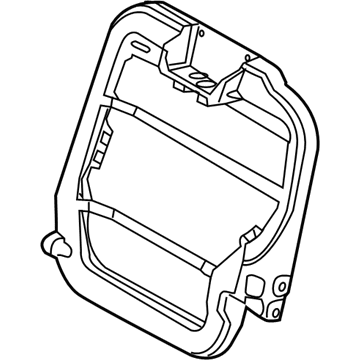 Ford BU5Z-96613A39-A Seat Back Frame