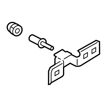 Ford EK4Z-61202B18-C Lower Bracket