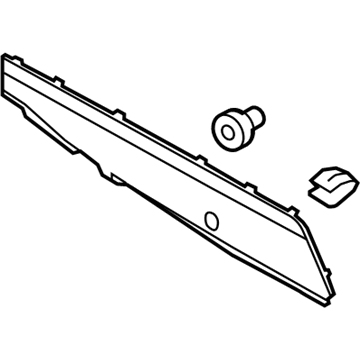 Lincoln DE9Z-7404608-DA Lower Panel