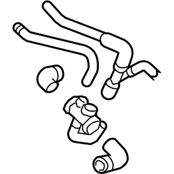 Ford HR3Z-8286-A Hose Assembly