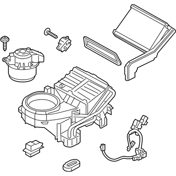 Ford BK3Z-18K463-K Heater Assembly