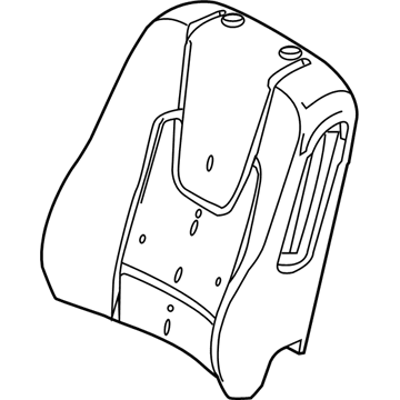 Ford CE5Z-5464811-A Seat Back Pad