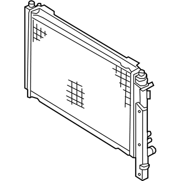 Mercury Mariner Radiator - H2MZ-8005-R