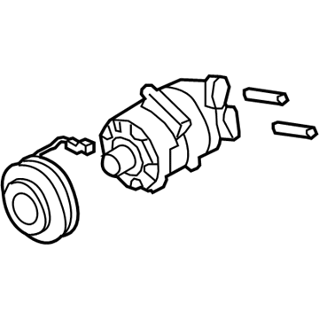 Mercury 9L8Z-19703-A Compressor Assembly