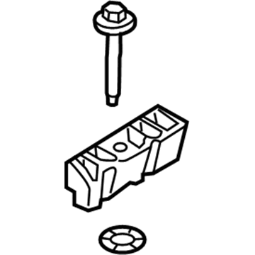 Ford 7H6Z-10756-A Battery Holder