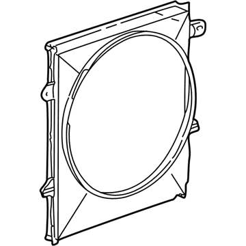 Ford F87Z-8146-HA Shroud