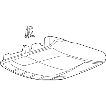 Ford DS7Z-54519A70-EBA Overhead Console