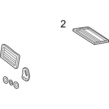 Lincoln AE5Z-19W700-A A/C & Heater Case Seal Kit