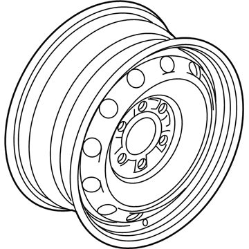 Ford 2L7Z-1015-BA Wheel, Spare