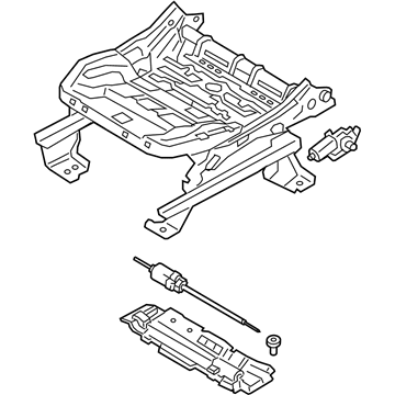 Ford LJ6Z-9961711-E Track Assembly