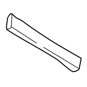 Lincoln 3W1Z-5420554-AAA Window Molding