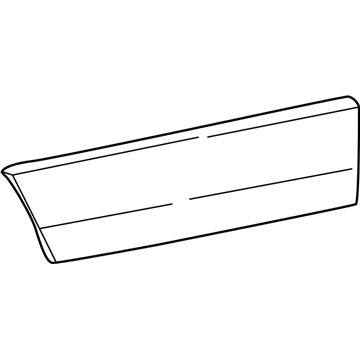 Ford 2W1Z-5420878-AAC Moulding - Door Outside