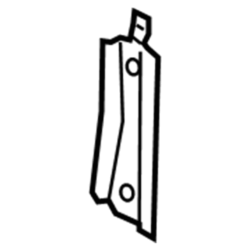 Ford 8A6Z-58044G22-A Reinforcement Beam Front Bracket