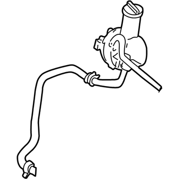 Mercury YF1Z-3A713-CA Upper Return Hose