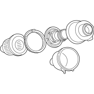 Ford GU2Z-9600-A Air Cleaner Assembly