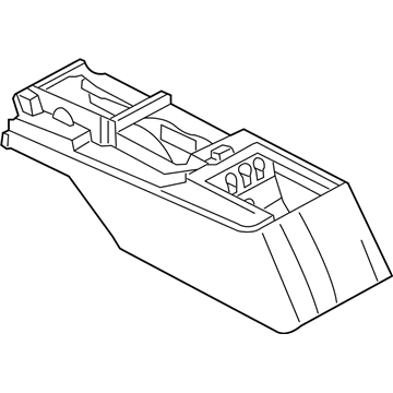 Ford Mustang Center Console Base - 5R3Z-63045A36-AAC