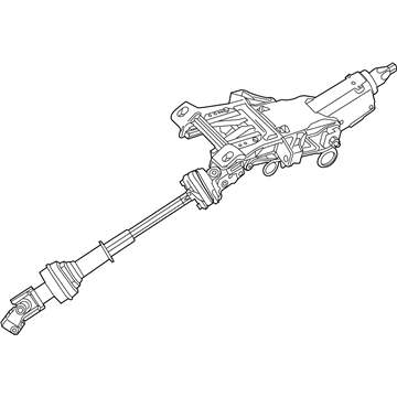 2014 Ford Flex Steering Column - DA8Z-3C529-F