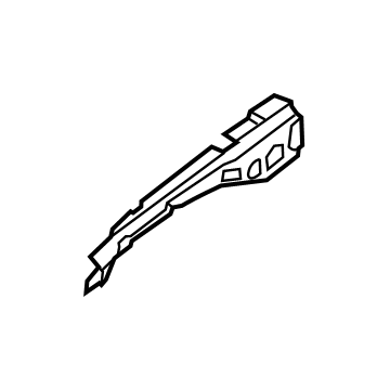 Lincoln CV6Z-78101A22-A Rail Reinforcement