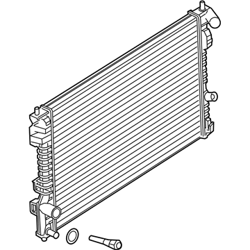 Ford Explorer Radiator - EB5Z-8005-A