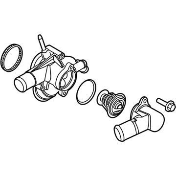 Ford AT4Z-8A586-C Thermostat Housing