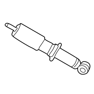 2003 Lincoln Aviator Shock Absorber - 4C5Z-18125-B