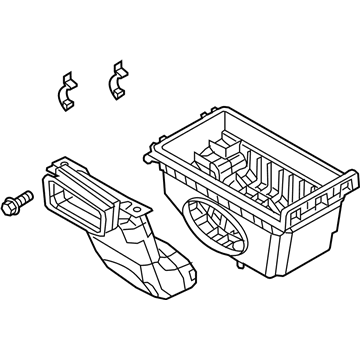 Ford AA5Z-9A600-B Air Cleaner Body