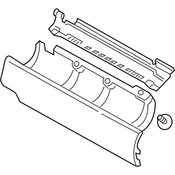 2021 Ford F-250 Super Duty Glove Box - HC3Z-2506010-AA