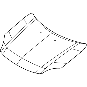 Ford Fusion Hood - 6E5Z-16612-AA