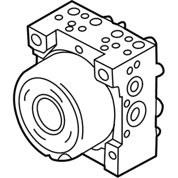 Lincoln F2GZ-2C215-B ABS Control Unit