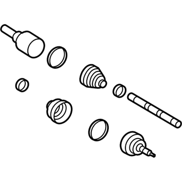 Ford AL3Z-3A428-C Axle Assembly