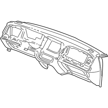 Mercury 6W7Z-5404320-BA Instrument Panel