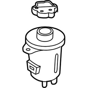 Ford HC3Z-3E764-D Power Steering Reservoir