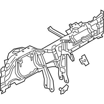 Lincoln DE9Z-7404545-A Reinforcement Beam