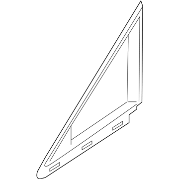 Ford GM5Z-5829710-A Vent Glass