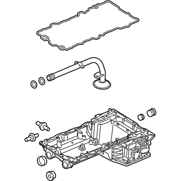 Ford DC3Z-6675-C Upper Oil Pan