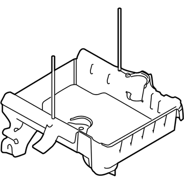 Ford AG1Z-10732-D Battery Tray