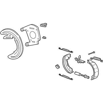 Ford 4C3Z-2209-AA Parking Brake