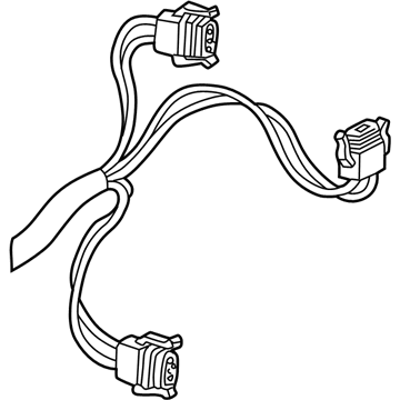 Ford F75Z13A409BA Socket & Wire