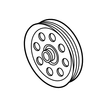 Ford BC3Z-3A733-A Pulley