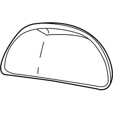 2001 Lincoln Navigator Mirror Cover - YL3Z-17D742-AAA