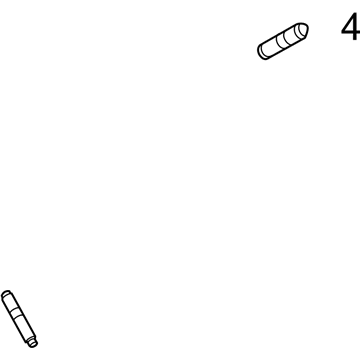 Ford -W714869-S431 Exhaust Manifold Stud