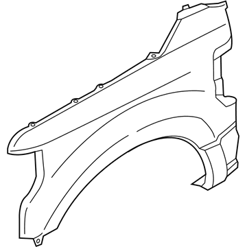 Ford LC3Z-16005-B Fender