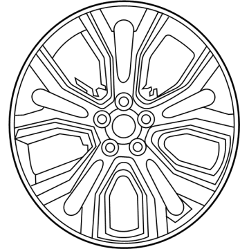 Ford KT4Z-1007-C Wheel, Alloy