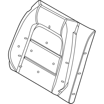 Ford FR3Z-6366800-A Seat Back Pad