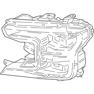 Ford JL3Z-13008-AH Headlamp Assembly